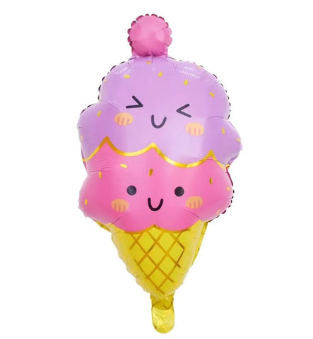 Ice cream Mylar Balloon