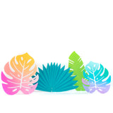 Large Acrylic Palm Leaves