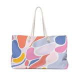 Color Swirl Summer Tote Bag