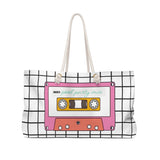 Pool Party Mix Cassette Tape Summer Tote Bag