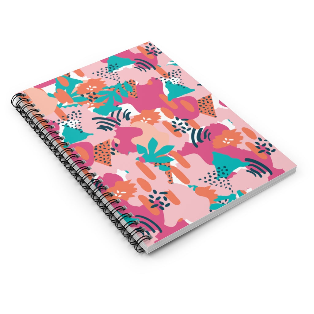 Pink Watercolor Notebook - Ruled Line – Kailo Chic