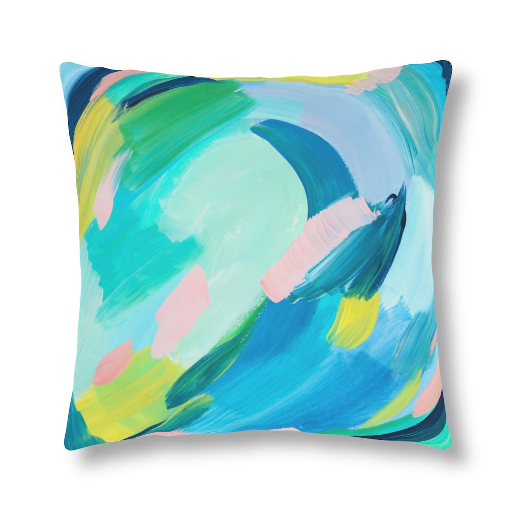 Teal outdoor pillows hot sale