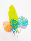 Acrylic Palm Leaf Stems