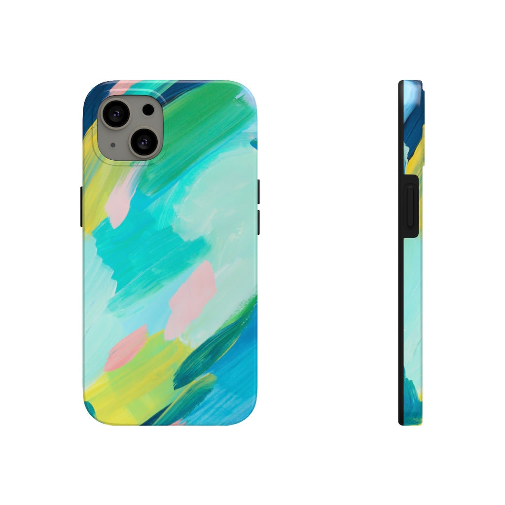 Pond Abstract Art Phone Case Kailo Chic