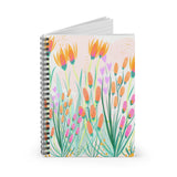 Wildflower Notebook - Ruled Line