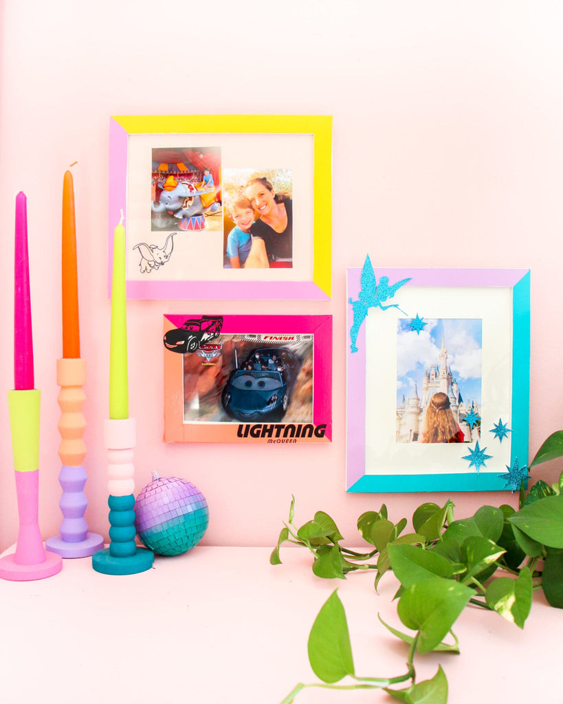 DIY Disney Themed Picture Frames