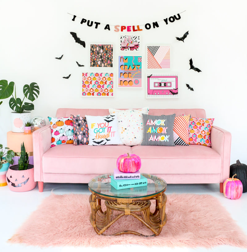 Colorful Pastel Free Printable Halloween Art