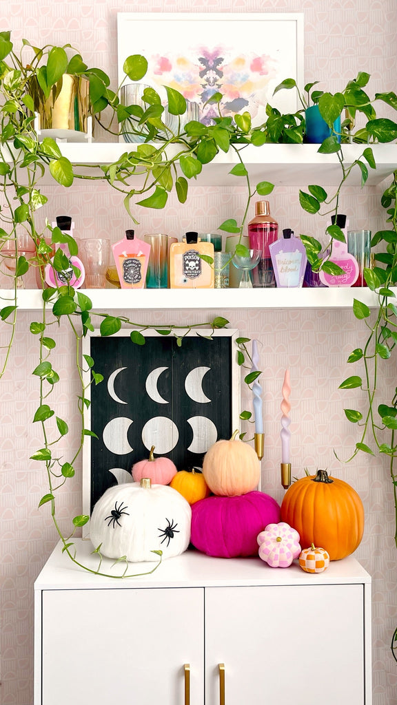 DIY Glowing Spiderweb Pumpkin