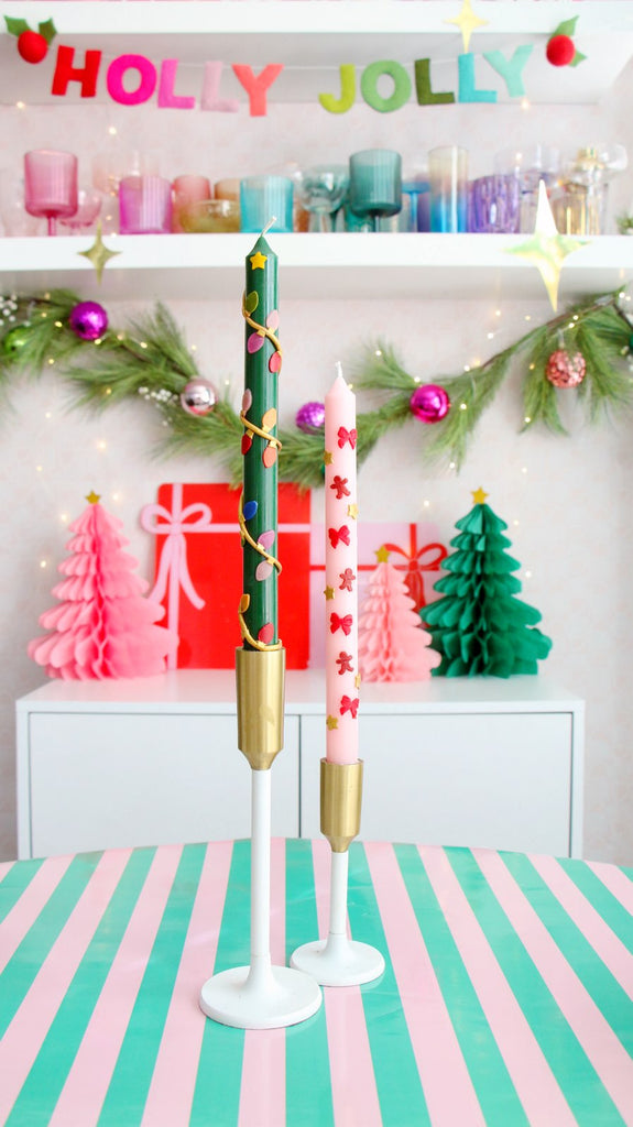 DIY Christmas Candles