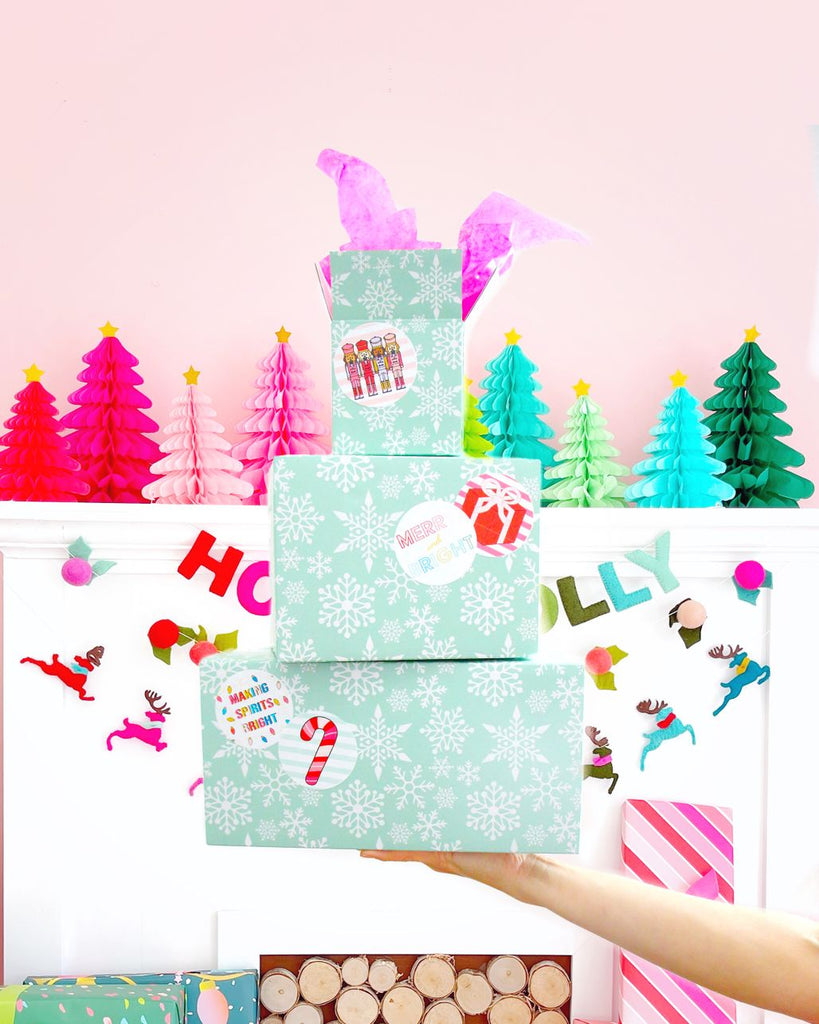 Printable Holiday Stickers