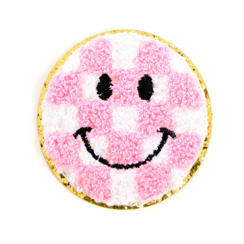 Smiley face checkerboard patch