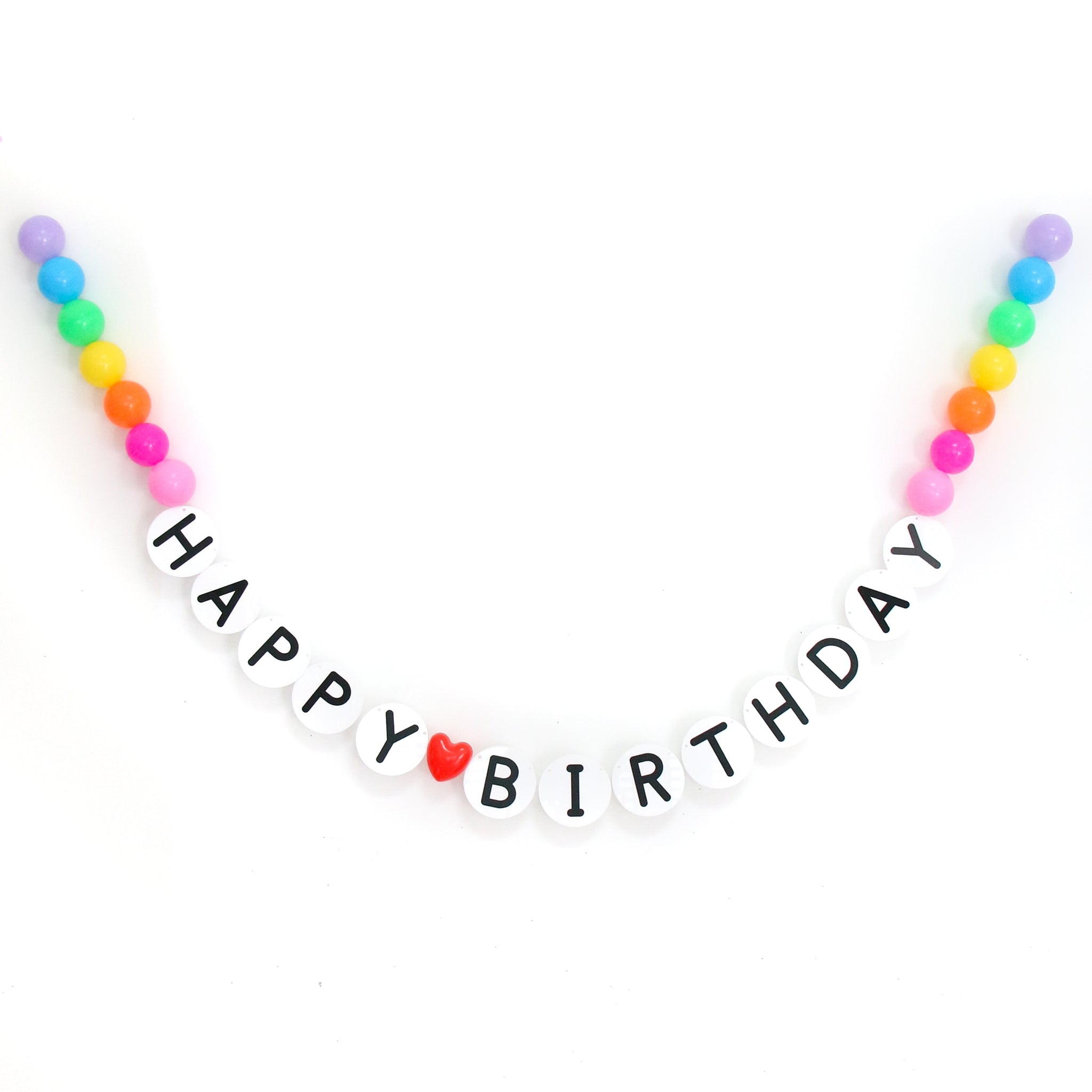Friendship Lei Kit DIY Friendship Bracelet Birthday Banner