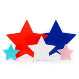 Acrylic Stars 4th of July Decorations