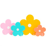 Multi color acrylic daisies