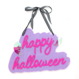 Happy Halloween acrylic wall art