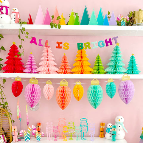 Honeycomb Christmas Lights