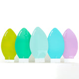 Acrylic Christmas Light Bulbs