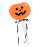 Pumpkin lollipop acrylic Halloween wall art