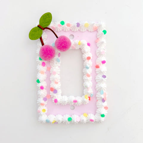 Rectangle Cake Light Switch Plate