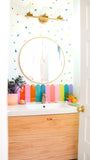 Arch acrylic backsplash tiles