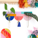 Abstract geometric wall hook