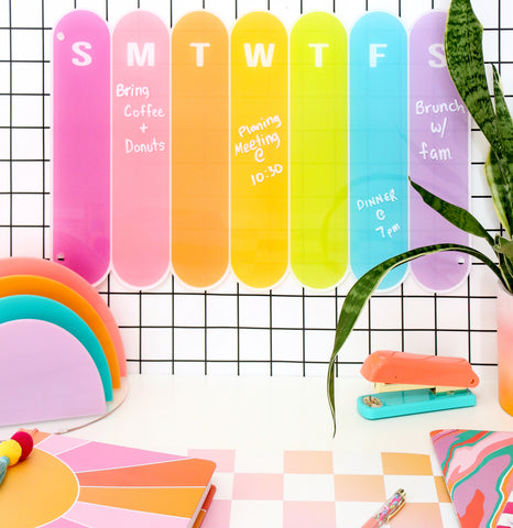 Rainbow Vinyl Letter Stickers – Kailo Chic
