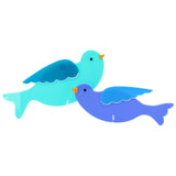 Acrylic Blue birds