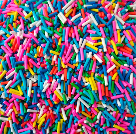 Fake rainbow sprinkles