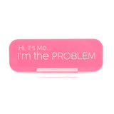 Hi it’s me acrylic desk name plate