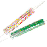 Acrylic sprinkle filled rolling pin