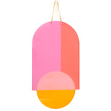 Abstract Geometric Hanging Acrylic Wall Art and Memo Board