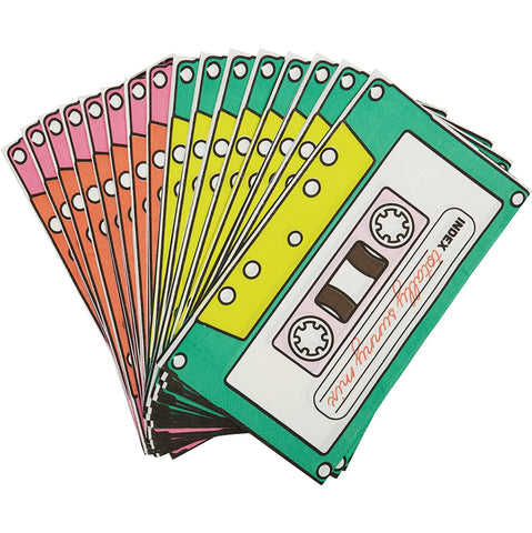 Cassette Tape Paper Napkin