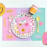 Cute Locker Paper Placemats