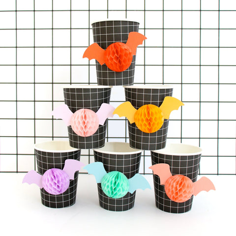 Honeycomb Bat Paper Cup Set