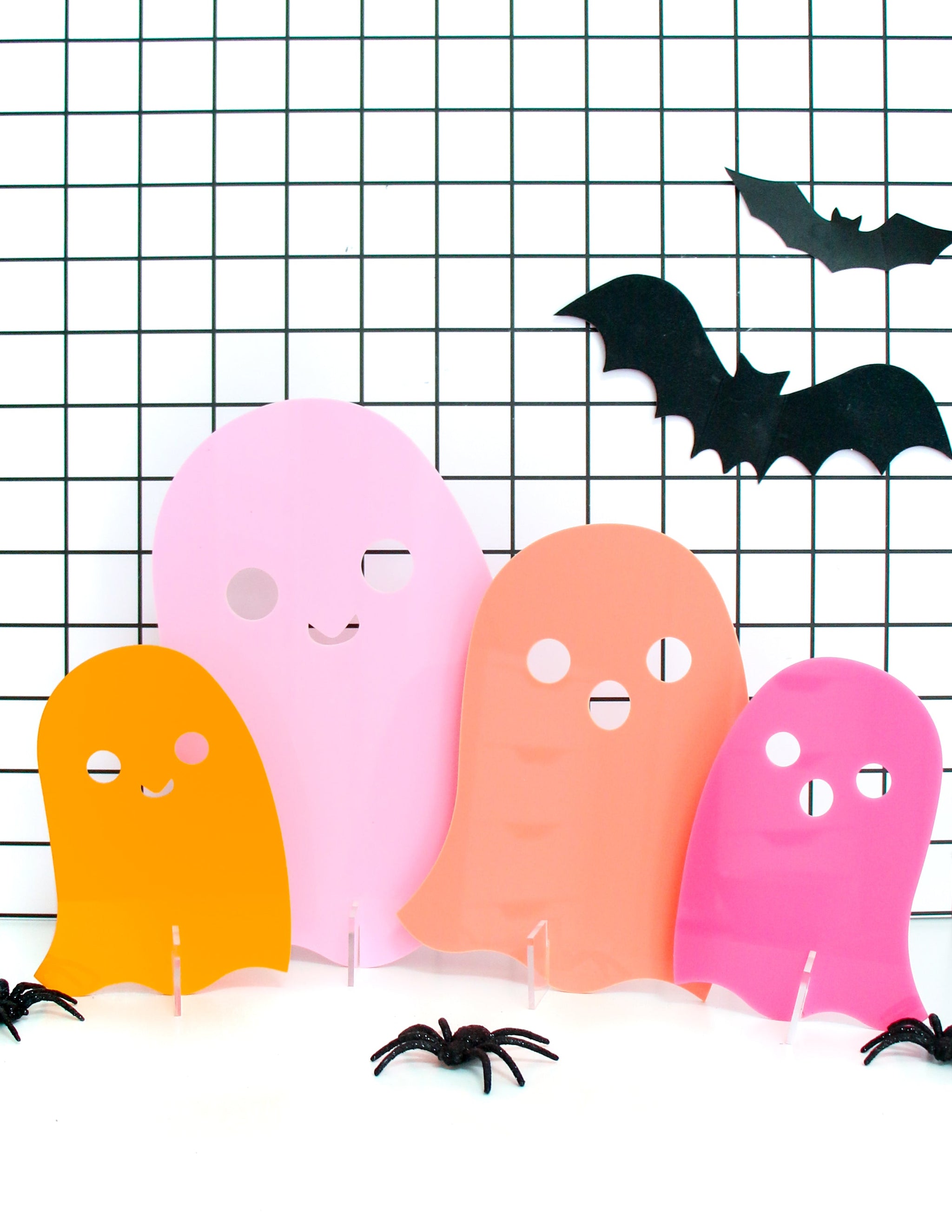 Acrylic Ghosts - Pink Coral Set – Kailo Chic