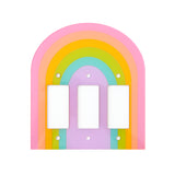 Pastel Rainbow Light Switch Plate