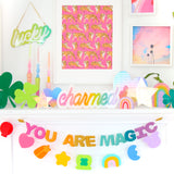 Green Gradient Lucky Acrylic Wall Art