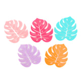 Monstera Leaf Drink Markers