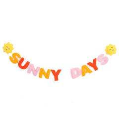 Sunny Days Felt Garland