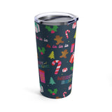 Christmas Cheer Stainless Steel Tumbler