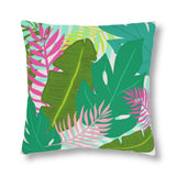Green Tropical Outdoor Pillows