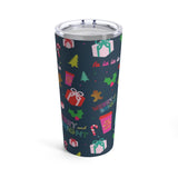 Christmas Cheer Stainless Steel Tumbler