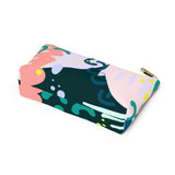 Under the Sea Abstract Zipper Pouch