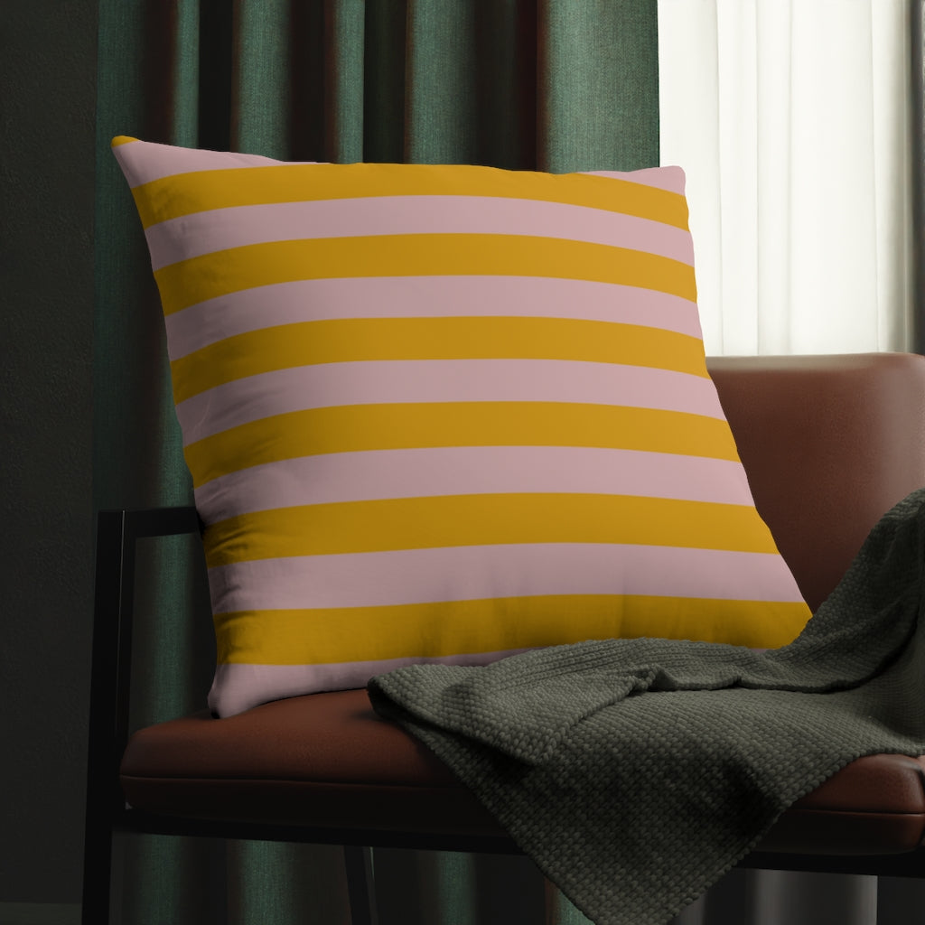 Yellow and orders grey outdoor pillows