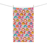 80's Pumpkins Halloween Tea Towel