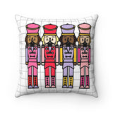 Nutcracker Holiday Throw Pillow