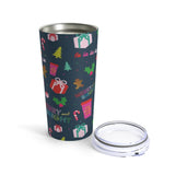 Christmas Cheer Stainless Steel Tumbler