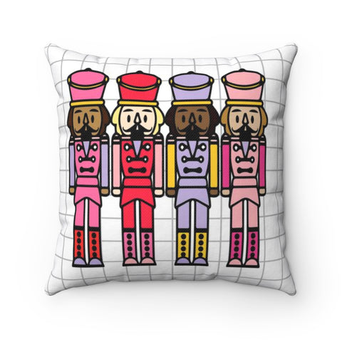 Nutcracker Holiday Throw Pillow