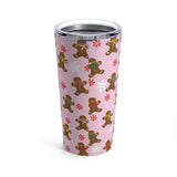 Gingerbread Man Stainless Steel Tumbler