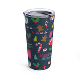 Christmas Cheer Stainless Steel Tumbler